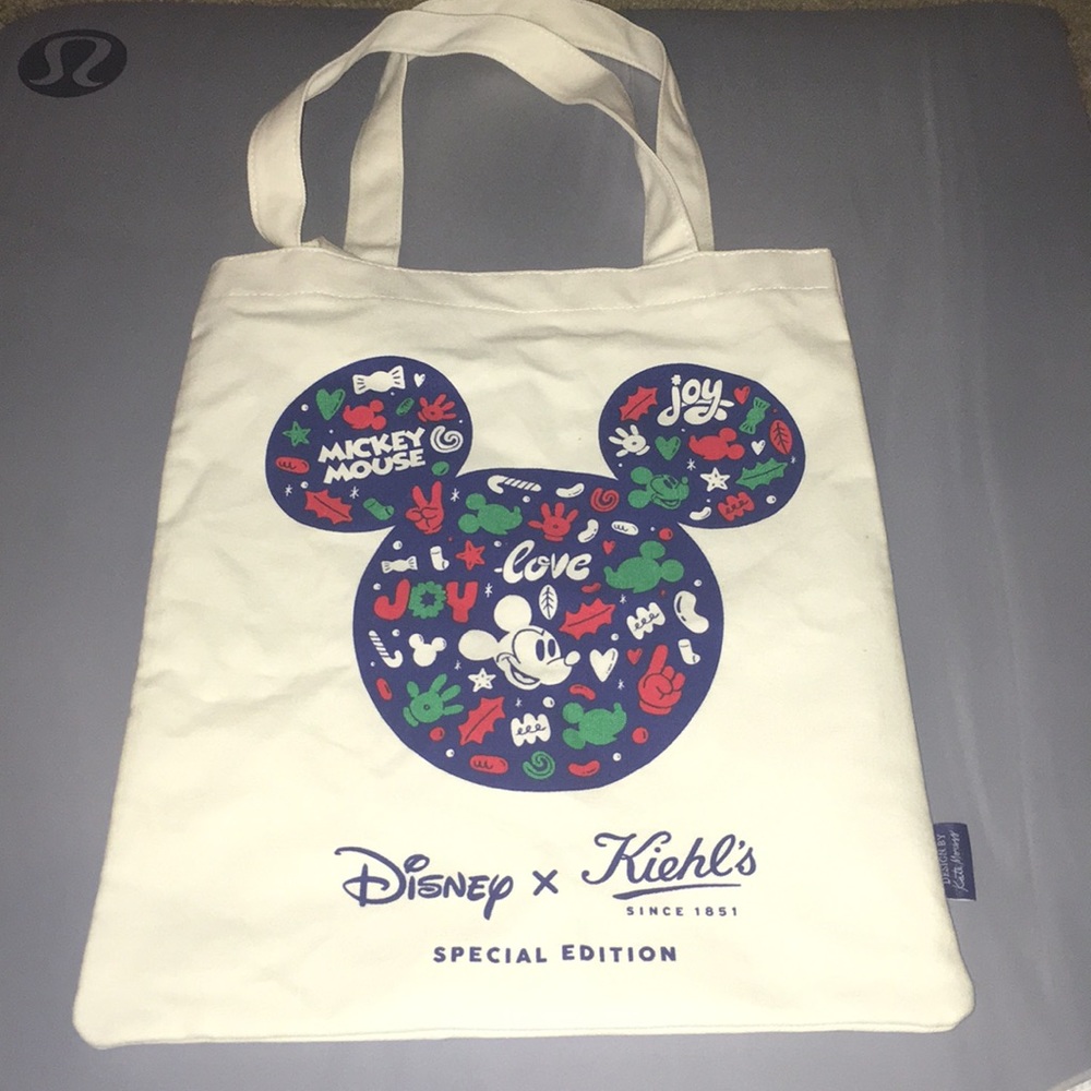 Disney x Kiehls special edition tote bag